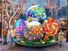 Новогодняя фигура Шары и леденцы