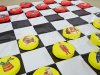 Мягкий игровой набор для игры в шашки