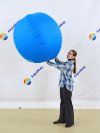 Мяч-подушка — яркий и легкий реквизит для шоу, игры и развлечений