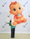 Малыш-подушка — яркий и легкий реквизит для шоу, игры и развлечений