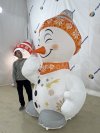 Надувной Снеговик Хи-Хи
