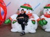 Новогоднее кресло-мешок «Снеговик»