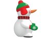 Надувная надувная фигура Снеговик в исполнении стандарт (СНЯТО С ПРОИЗВОДСТВА) Надувная надувная фигура Снеговик в исполнении стандарт (СНЯТО С ПРОИЗВОДСТВА)
