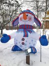 Надувная фигура Снеговик стандарт 2.0