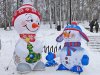 Надувная фигура Снеговик стандарт 2.0
