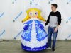 Надувная Снегурочка стандарт 2.0 