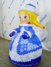 Надувная Снегурочка стандарт 2.0 