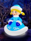 Новогодняя фигура «Снегурочка» стандарт — РАСПРОДАЖА ОСТАТКОВ ИЗ НАЛИЧИЯ, БОЛЬШЕ НЕ БУДЕТ РЕАЛИЗОВАНО ПОД ЗАКАЗ!