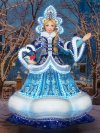 Надувная Снегурочка Эксклюзив — новогодняя фигура с высокой детализацией