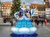 Надувная Снегурочка Эксклюзив — новогодняя фигура с высокой детализацией