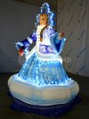 Надувная Снегурочка Эксклюзив — новогодняя фигура с высокой детализацией