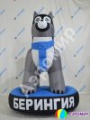 Надувная собака, хаски, овчарка