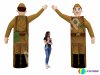 Надувная фигура Солдата — торжественное оформление Дня Победы