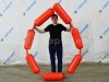 Канат-сосиска для эстафет спортивных состязаний и игр