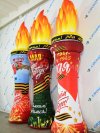 Стела День Победы с имитацией пламени