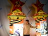 Колонна со звездой — торжественное оформление 9 мая