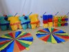 Игровой парашют — реквизит для командных игр, тимбилдинга и аниматоров