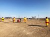 Сумобол — забавный командный аттракцион с большим мячом