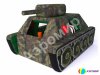 Надувной батут Танк — авторский батут с крышей на 24 м²