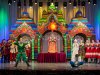 Надувная арка Терем расписной на сцене