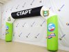 Надувная арка трапеция спортивная