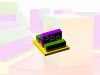 Мягкий игровой модуль Три барьера - элемент мягкой полосы