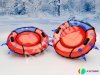 Санки-ватрушки с декором — тюбинг с декором