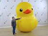 Большая надувная утка