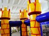 Надувной батут Замок Дракона — небольшой надувной батут для бизнеса 30 м²