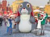 Кролик — надувная фигура для декораций и фотозон