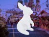 Заяц — надувная фигура для декораций и фотозон
