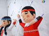 Аэромен машет рукой сложной стилизованной формы для любых отраслей бизнеса
