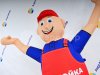 Зазывала с машущей рукой