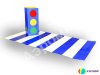 Мягкий модуль «Зебра»