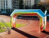 Зеркальная надувная арка — для спортивных праздников и мероприятий