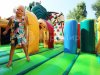 Большой надувной батутный комплекс Змей Горыныч