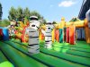 Большой надувной батутный комплекс Змей Горыныч
