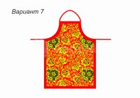 хохлома, красный (№7)