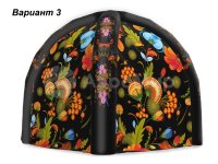 хохлома черный (№3)