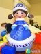 Комплект новогодних фигур Дед Мороз, Снегурочка, Ёлка стандарт