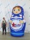 Надувная Русская матрешка — большие матрешки, авторский дизайн