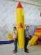 Космическая ракета — командный аттракцион на двоих