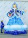 Комплект надувных фигур Дед Мороз и Снегурочка в комплектации Эксклюзив