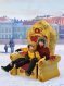 Надувной трон, праздничное кресло