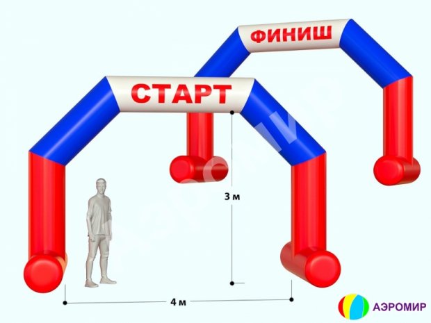 Трапеция герметичная на опорах