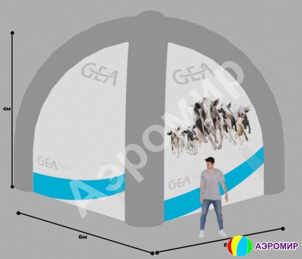 Рекламные палатки и торговые шатры