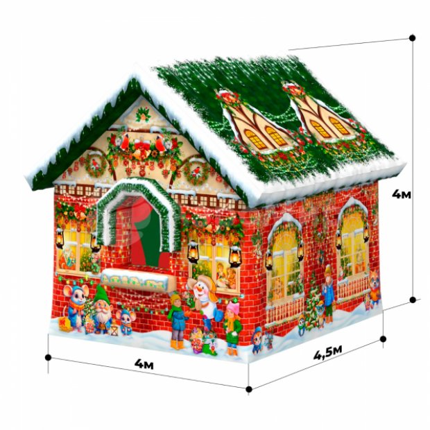 Сказочный домик Деда Мороза