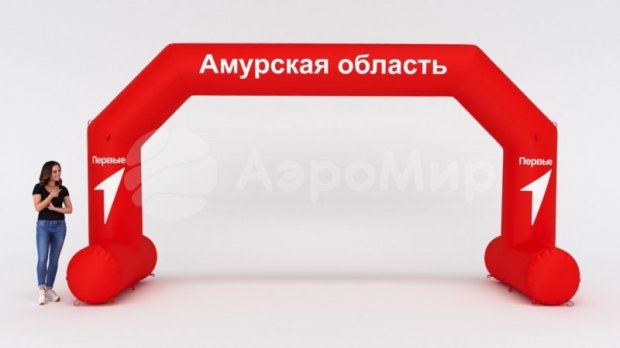 Трапеция на опорах Лайт, полноцветная