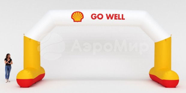 Трапеция на опорах Лайт, полноцветная