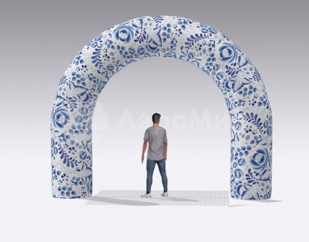 Круглая, полноцветная